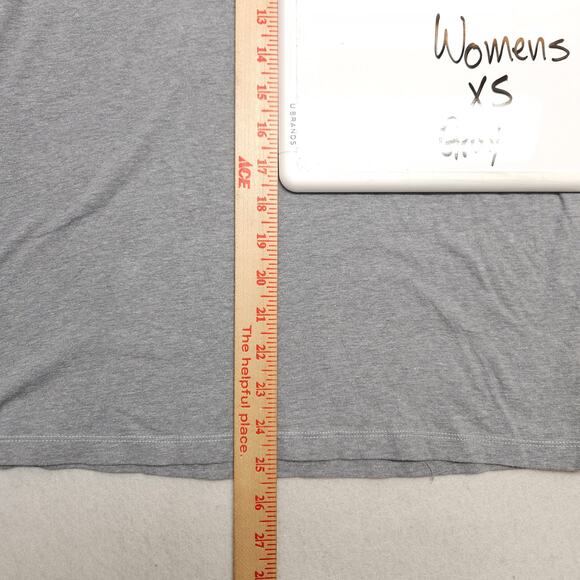 Under Armour Graphic Crew Neck Short Sleeve Casual T Shirt Womens Size XS Gray - Picture 8 of 9